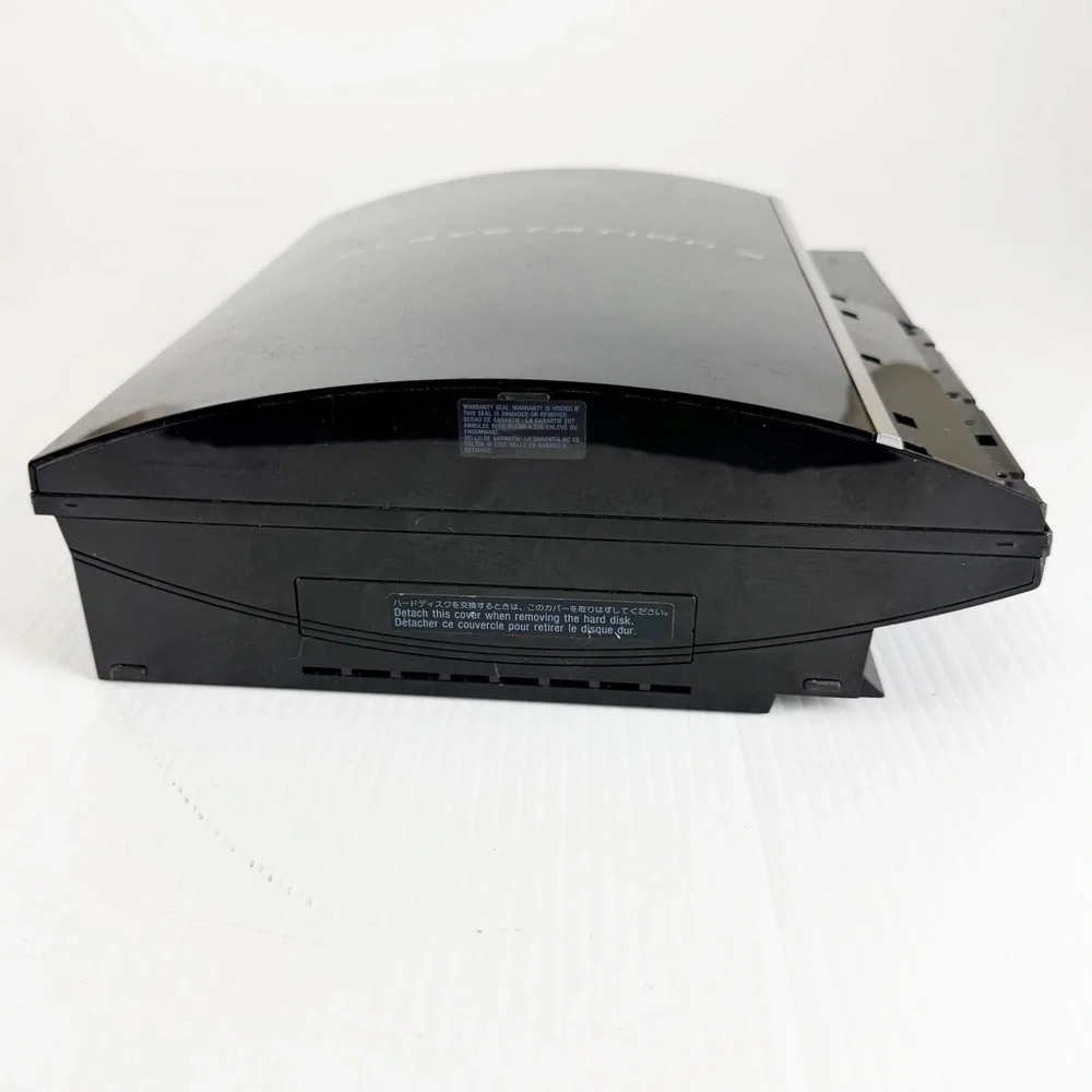 Sony PlayStation 3 PS3 Fat Black Video Game Console CECHG01 AS IS For Parts